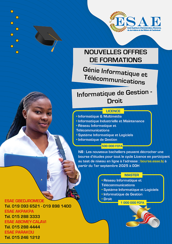 Image pour Rentrée académique à l’ESAE : ta nouvelle vie commence ici !